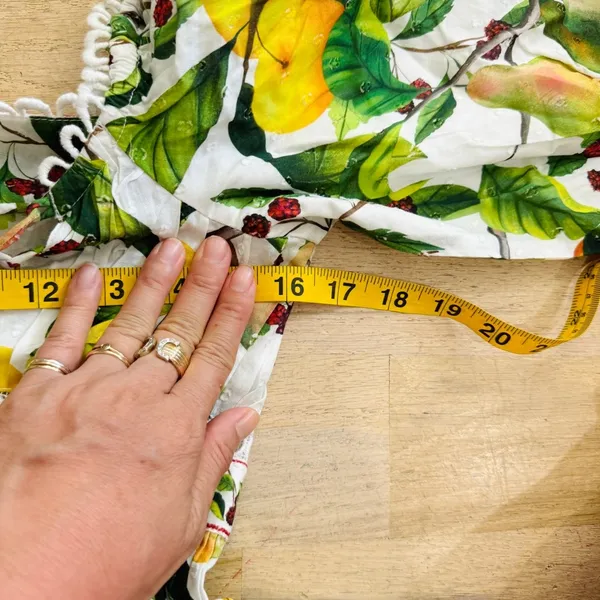 Farm Rio 100% cotton fruit orchid blouse NEW - Image 8