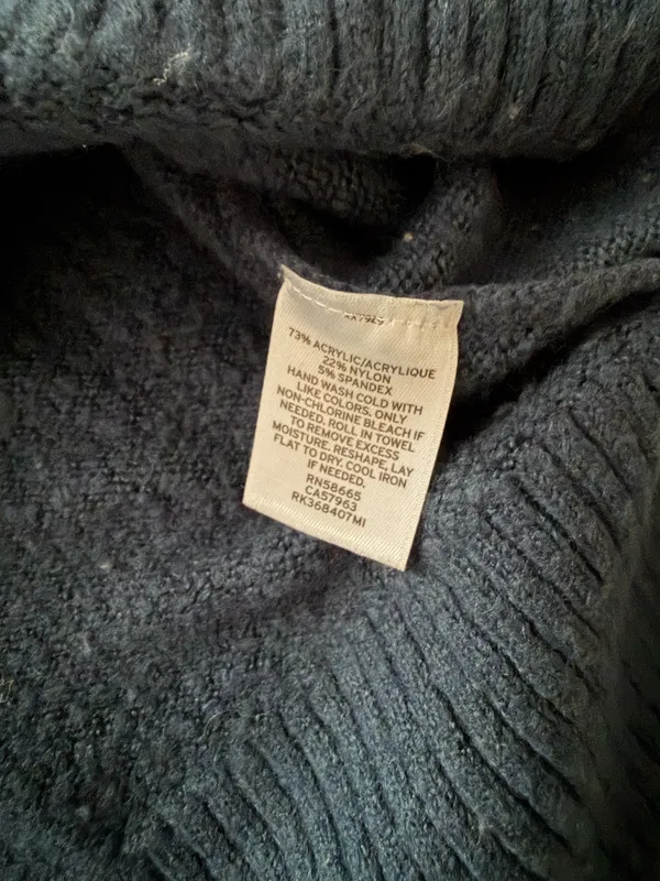 Melrose and Market Blue Crewneck Sweater M - Image 4