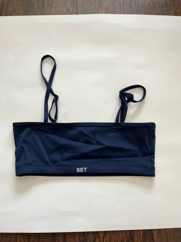 Set active Sport Body Micro Navy Blue Sports Bra Size Small - Image 2