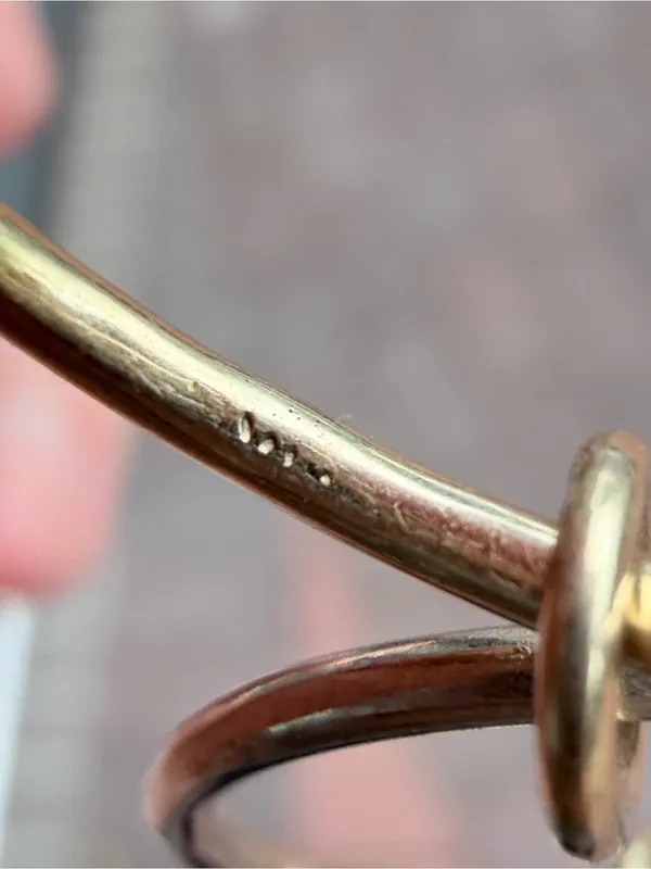 Elegant Gold Triple-Band Knot Ring - Gold - Image 6
