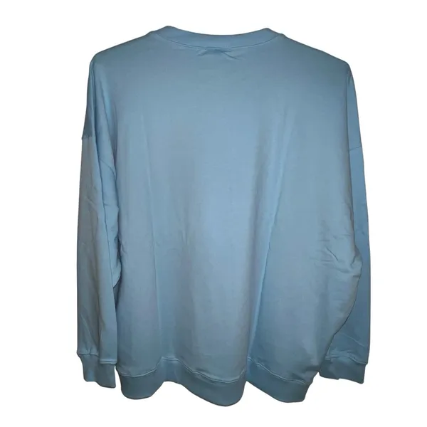 Year Of‎ Ours Yos X Fff Crewneck Sweatshirt Women Size Xl/2x Blue Cotton New - Image 5
