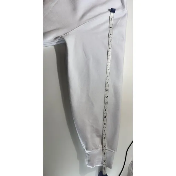 DKNY White Graphic Sweatshirt‎ Crewneck Pullover Streetwear Luxe NWT Med - Image 8
