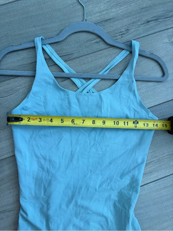 LACAUSA Flow Arya Sleeveless Open Back Organic Cotton Jumpsuit Sea Glass NWT S - Image 8
