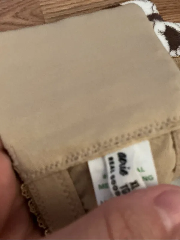 Aerie Beige Textured Lace Bralette Size XL - Image 3