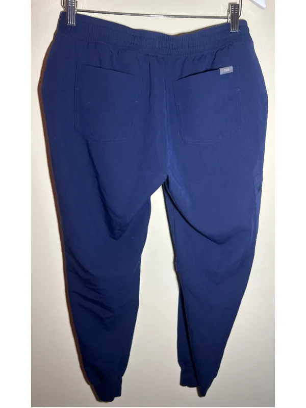 FIGS Technical Collection Jogger Pants Size M Blue 27/28” inseam - Image 3