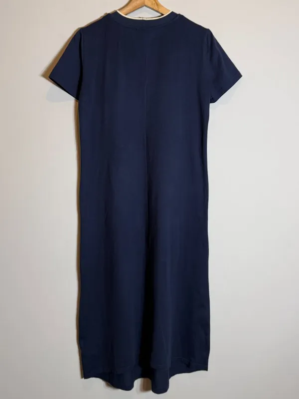 Tuckernuck Colbie Maxi Dress Women's XS Navy Blue Preppy Minimalist Casual Chic - Image 11