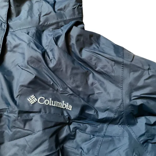 Columbia Mens Omni-Tech Waterproof Jacket Size XL Black - Image 2