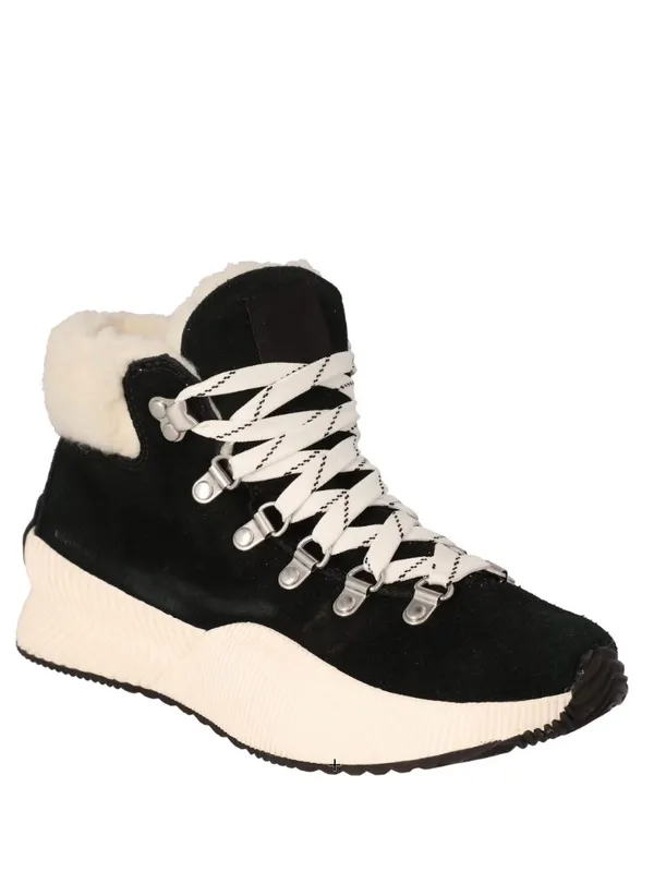 NWT Sorel Out 'N About III Conquest Waterproof Boots for Ladies - Black/Sea Salt - Image 4