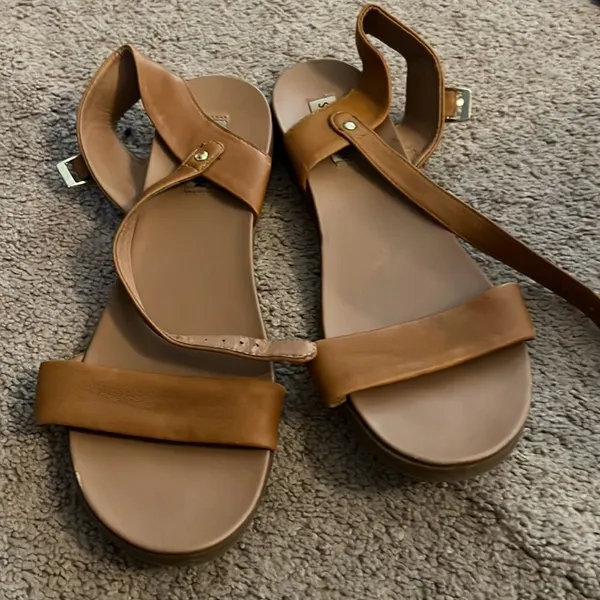 Steve madden Dina leather‎ sandals 10 - Image 3