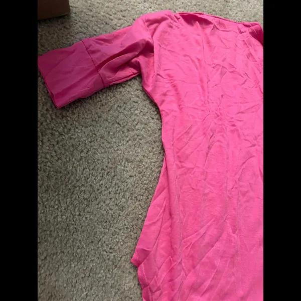 Woman top shirt size xl pink cute - Image 8
