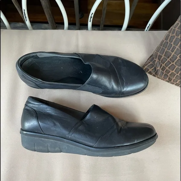 Dansko Julia Leather Milled Nappa Shoe‎ in Black Size 10.5-11 or 41 - Image 2