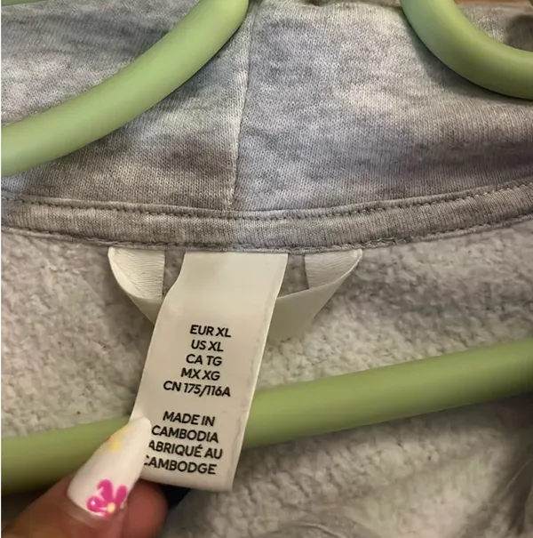 Grey Zip-Up H&M - Image 3