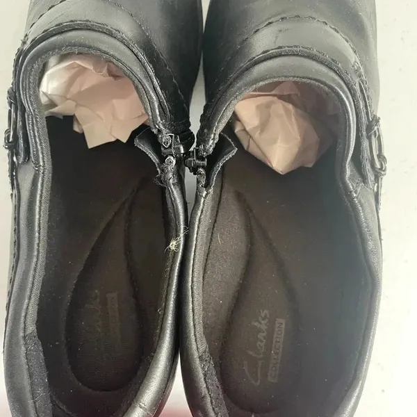 Clarks Genette Arc Womens Heeled Loafers by CLARKS‎ Size: 9M Bootie EUC! - Image 10