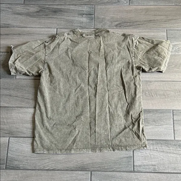 Aelfric Eden Vintage Washed Brown Short Sleeve Tee - Image 3