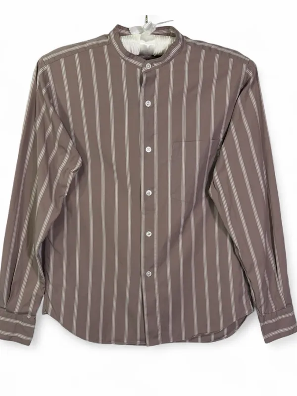 Beauty & Youth United Arrows Women’s Long Stripped Print Blouse Size XS - Image 2