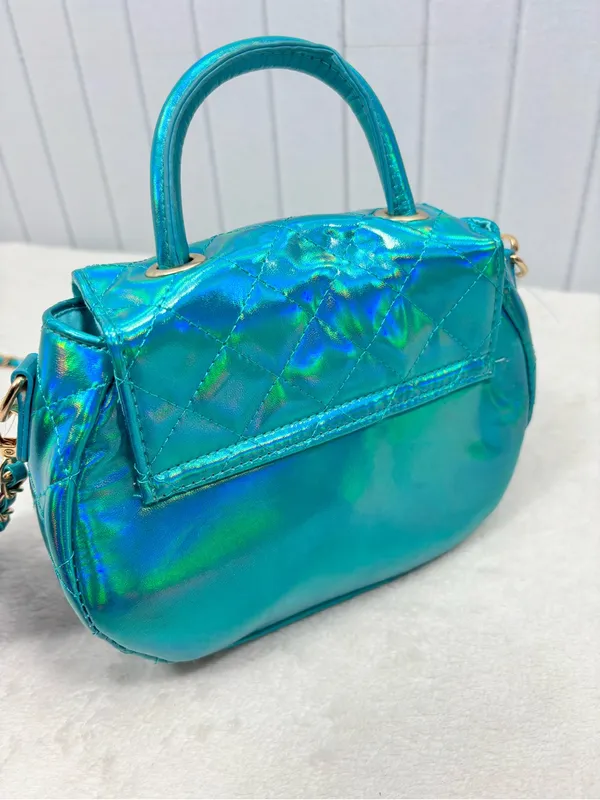 Disney Tinkerbell Character Handbag Quilted Mini Crossbody Bag NEW - Image 4