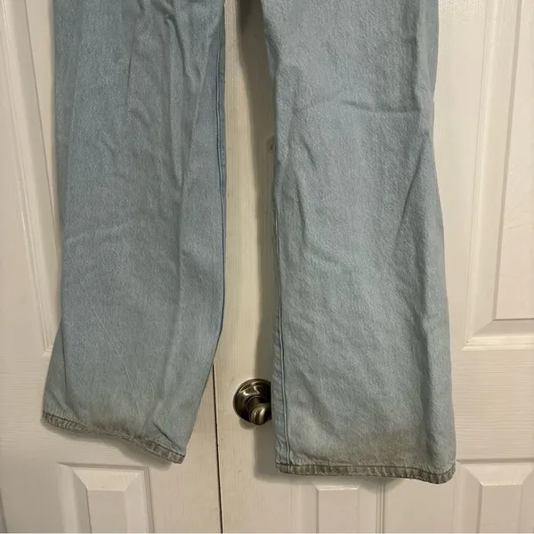 Garage Wide Leg Lightwash Jeans - Image 6