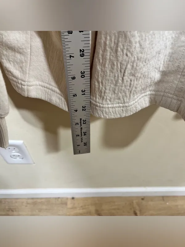 NWT Aerie Easy Street Sweatshirt plus size XXL ivory oversized - Image 5