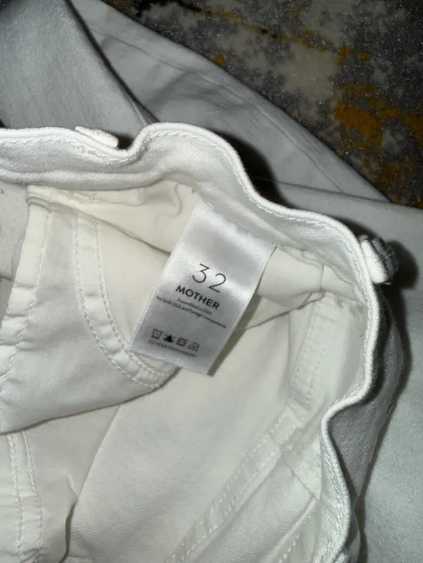 MOTHER The Hustler Ankle Fray Jeans Size 32 - Image 7