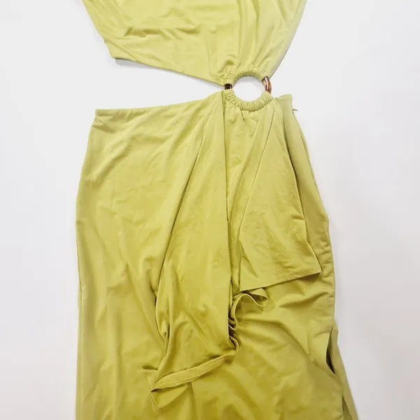 Lovers and Friends Encore Dress in Chartreuse Green XS - Image 4