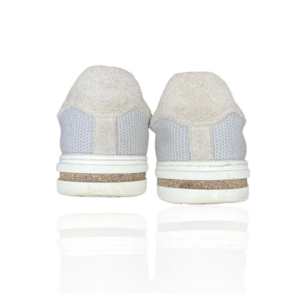 Birkenstock Bend Low‎ Shoes Sneakers Womens Size 7 US 38 EU Gray Suede Lace Up - Image 6