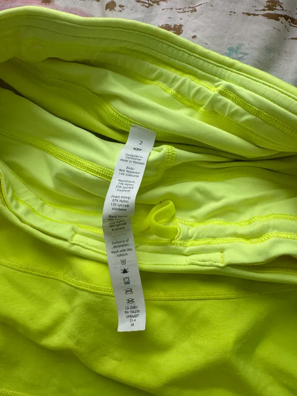 Lululemon Yellow  Skirt 2 - Image 3