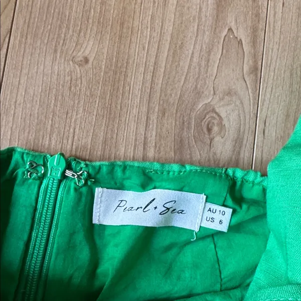 Emerald Dress Green Size 6 - Image 3