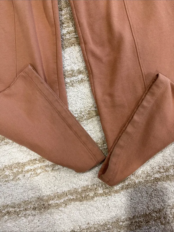 Abercrombie & Fitch Soft A&F wide leg Pull On fleece Sweatpants with pockets - Image 6