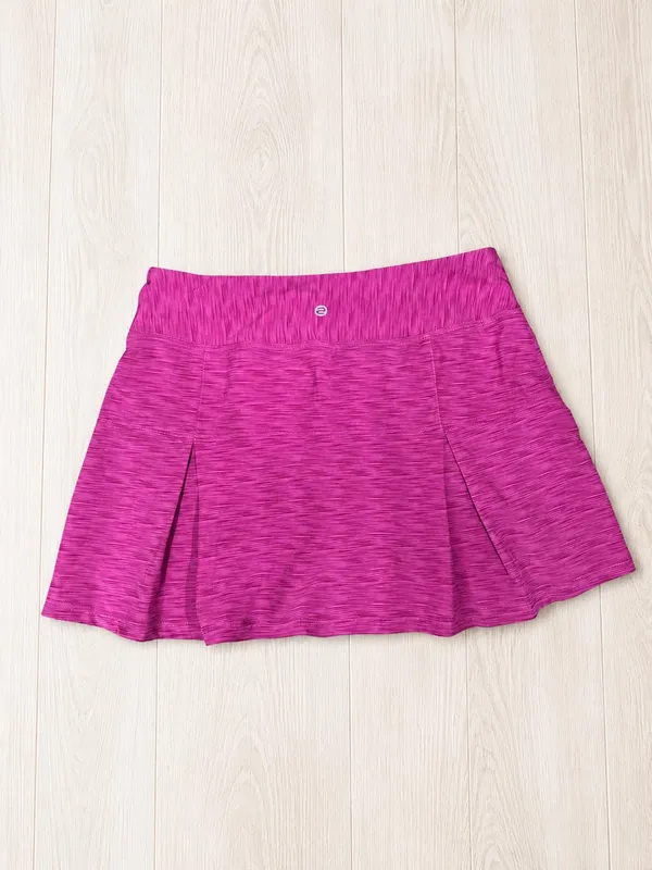 Etonic Women's Athletic Golf Skort Built-in Shorts Pleated Purple S - Image 2