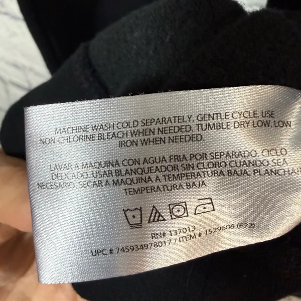 Orvis Classic Black Crewneck Sweatshirt, Large - Image 5