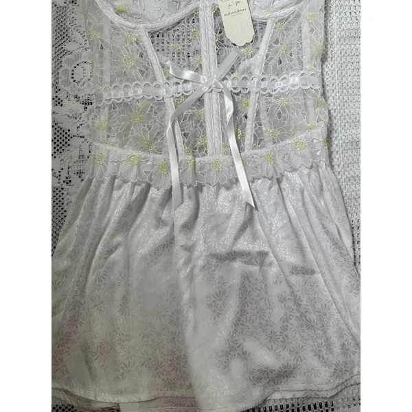 For Love & Lemons x Victoria's Secret Brulee Daisy Bustier Dress - Image 2