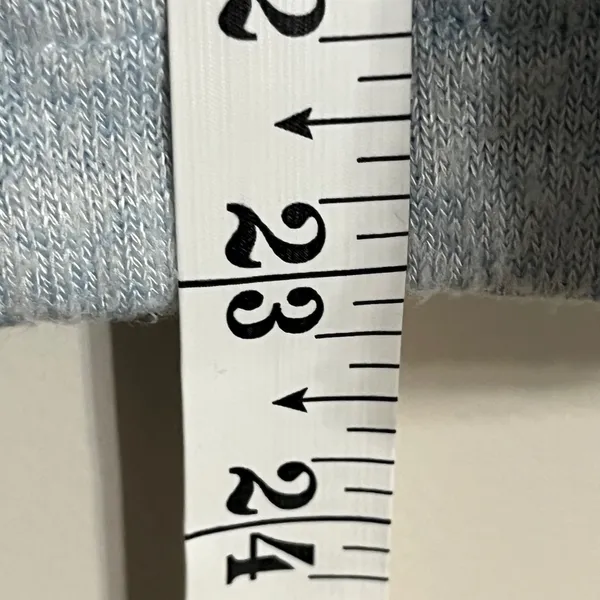 UGG Judith Lounge Top Light‎ Blue Heathered Drawstring Sweatshirt Womens S - Image 8