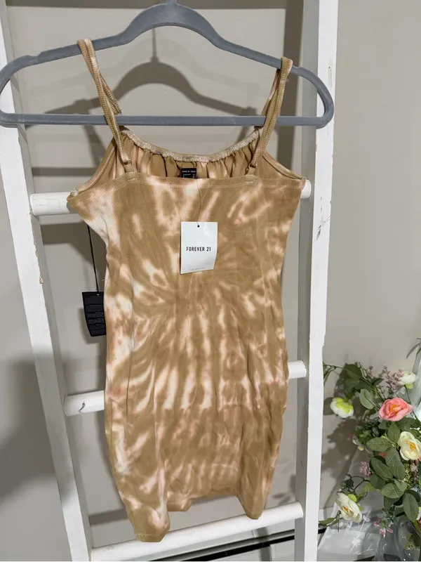 Forever 21 Ribbed Tank Dress in Light Beige - Image 3