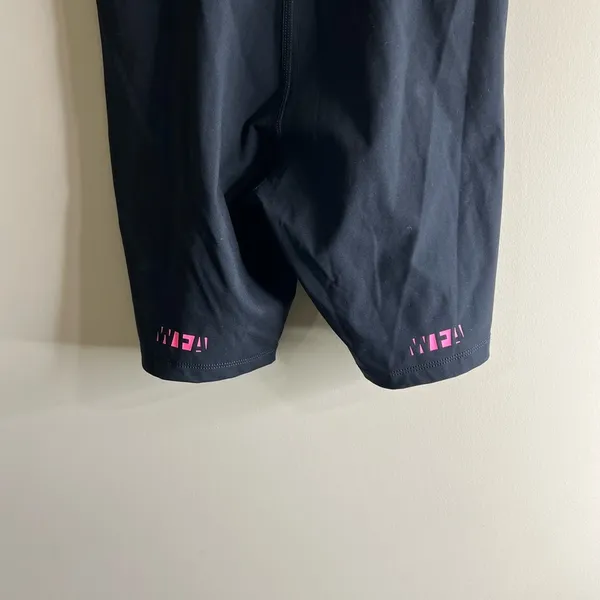 Women's white fox Black Cycling Shorts XS - Image 6
