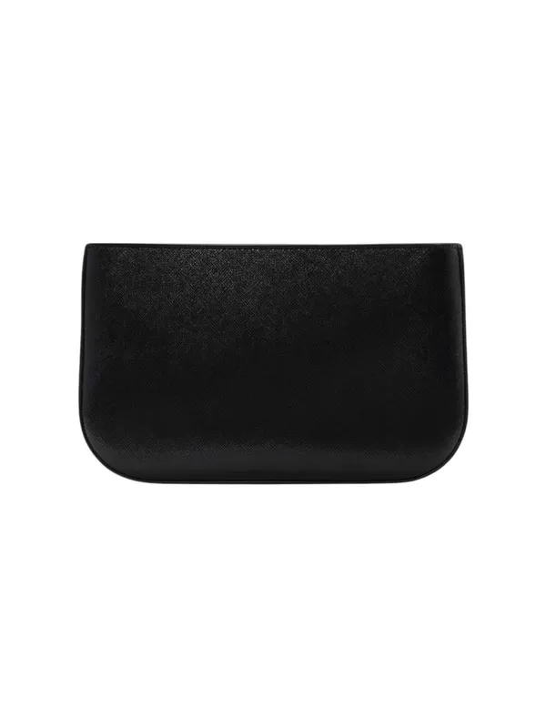 Kate Spade Black Saffiano Mini Shoulder Bag Pochette W/ Gold Chain Kenzie $249 - Image 5