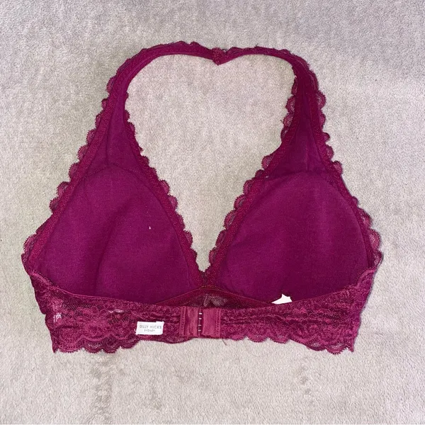 Gilly hicks hollister Lace Halter Bralette in Berry - Women Intimates - Image 3