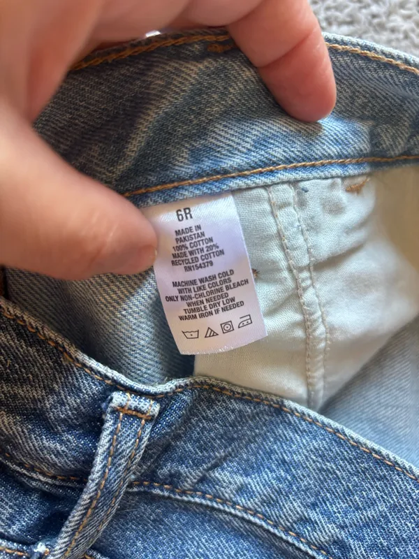 Aeropostale '90s Super High-Waisted Baggy Carpenter Jean 6R - Image 4