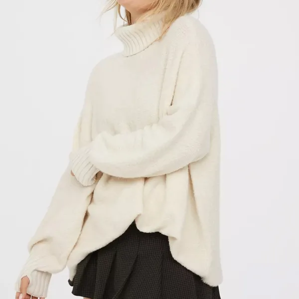 Aerie Chillside Turtleneck Sweater Red - Image 2