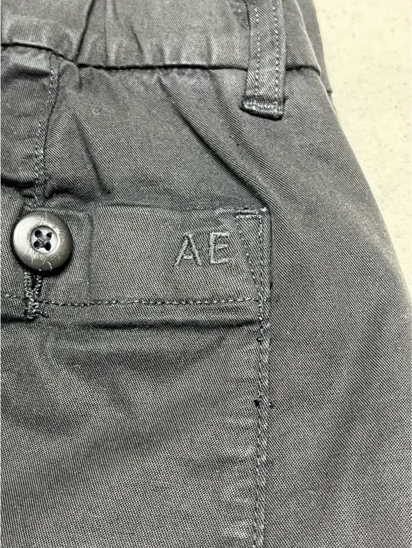 American Eagle Black Cargo Pants - Image 3