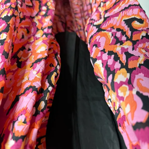 NWT Petal & Pup Achanti‎ Pleated Maxi Dress Pink Multi XS Wedding Guest Feminine - Image 10