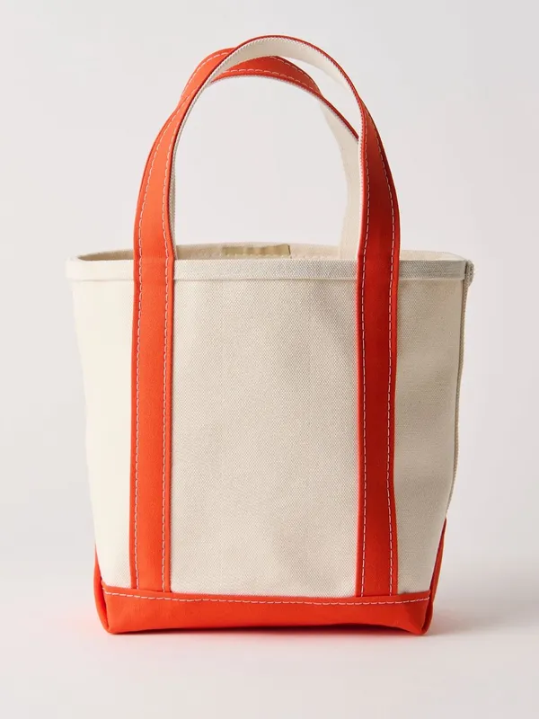 LL Bean boat and tote small Orange - Image 2