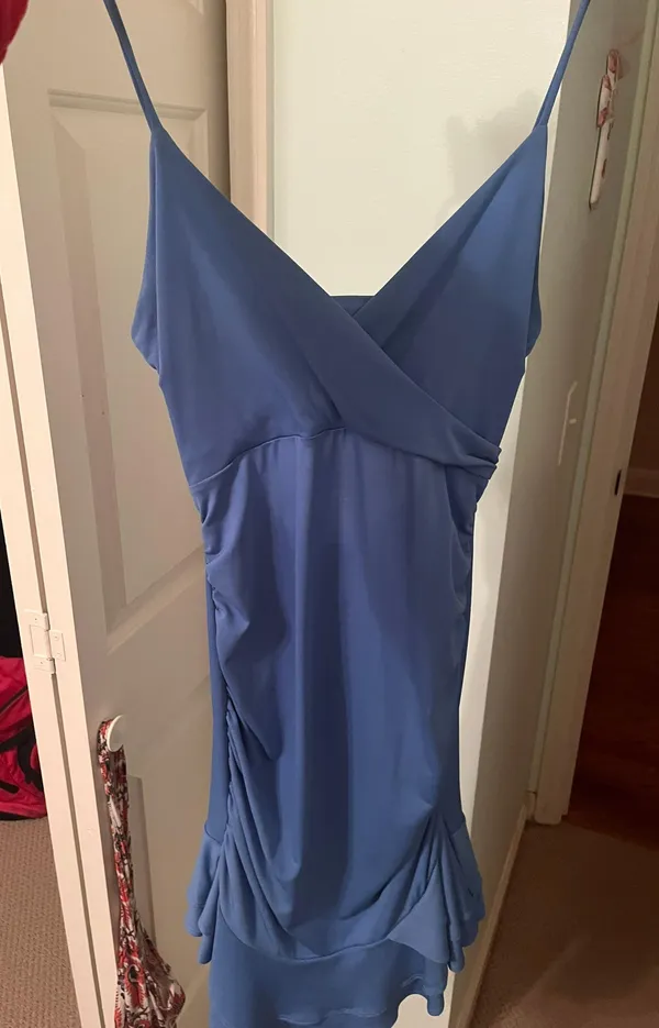 Boutique Semi / Hoco Dress Blue - Image 3