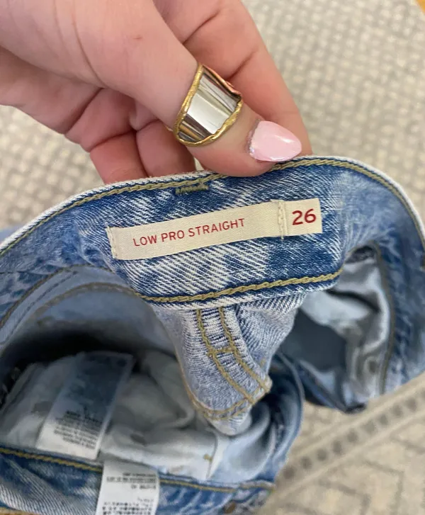 Levi’s Low Pro Straight Jeans - Image 4