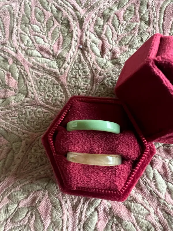 & Other Stories Women’s (2) Piece Simple 2mm Bands Size 7 NWT - Image 2