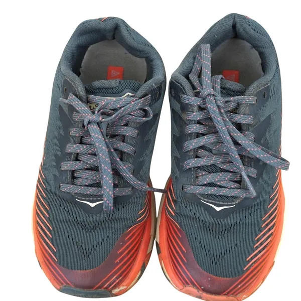 Hoka One One Torrent 2 Trail Running Shoes Womens 6 Grey Orange Sneakers - Image 6