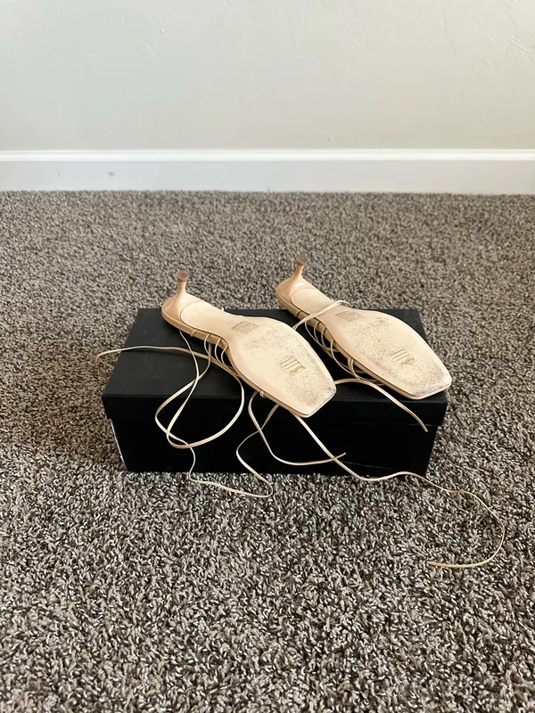 LPA Lucia Heel in Nude, size 6.5 - Image 7