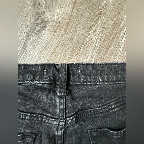 Abercrombie & Fitch The Skinny High Rise Jeans Curve Love Black Gray Size 33 16S - Image 6