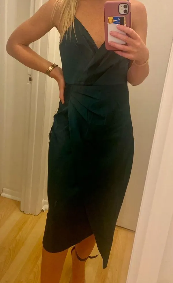 Lulus Emerald Green Cocktail Dress - Image 2