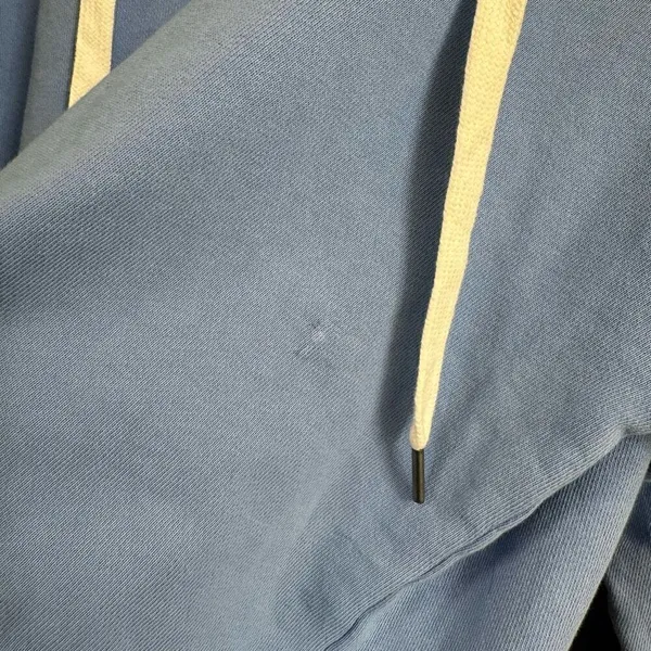 Aerie Light Blue Lace Up Oversized Cozy Sweater Size Med NWOT - Image 5