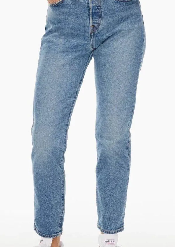Levi's Wedgie Icon Straight Leg Jeans - Size 26 - Image 9